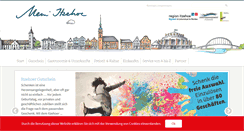 Desktop Screenshot of mein-itzehoe.de
